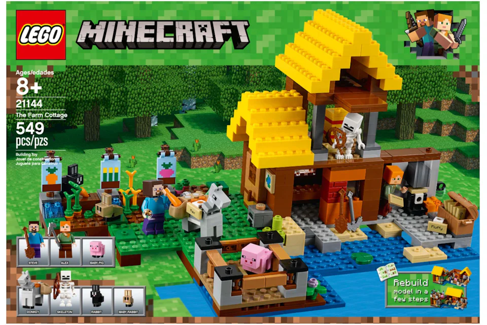 LEGO Minecraft The Farm Cottage Set 21144