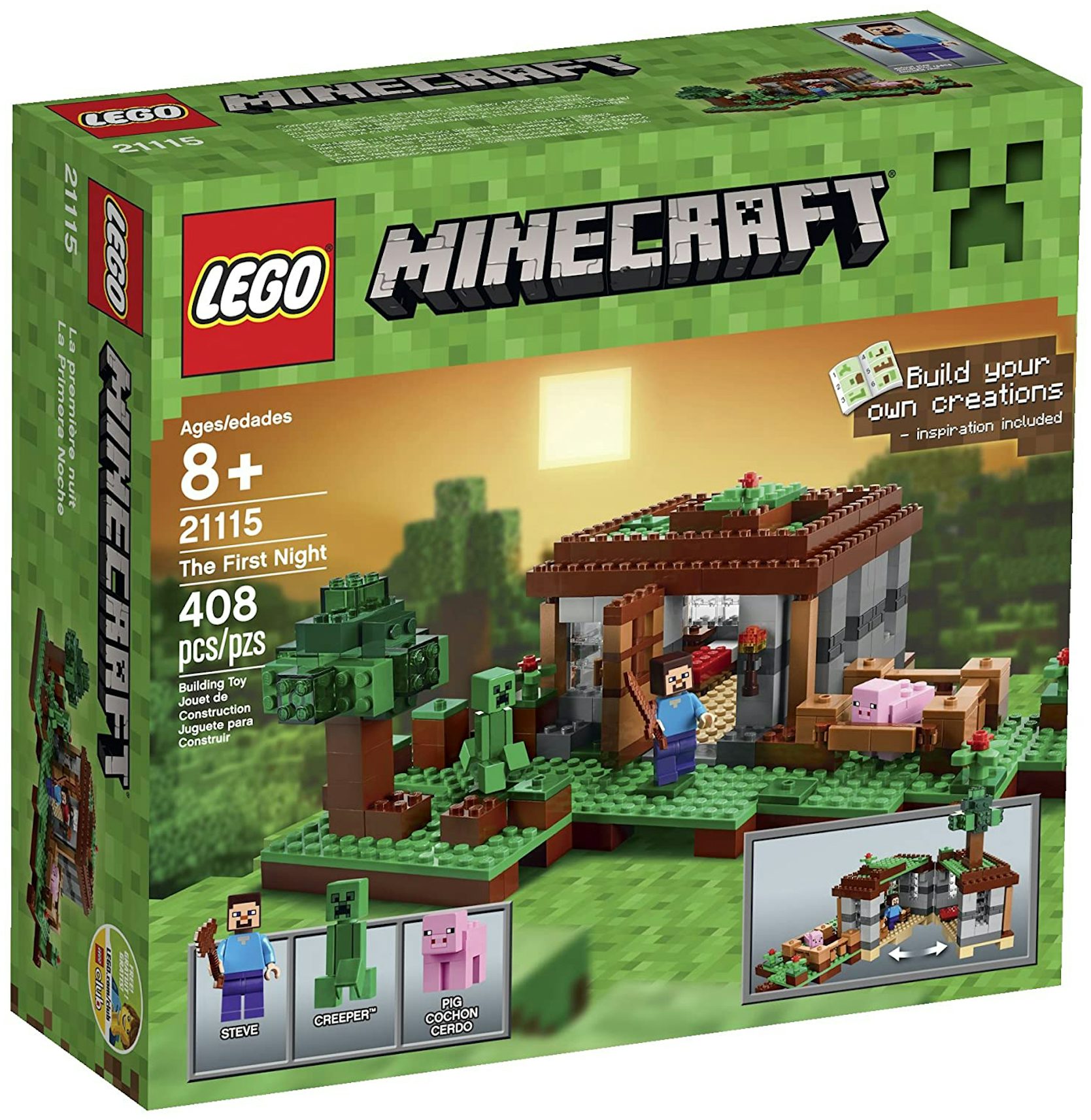 LEGO Minecraft The First Night Set 21115 - US