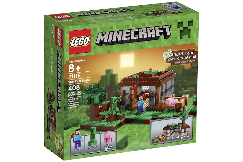 LEGO Minecraft The First Night Set 21115