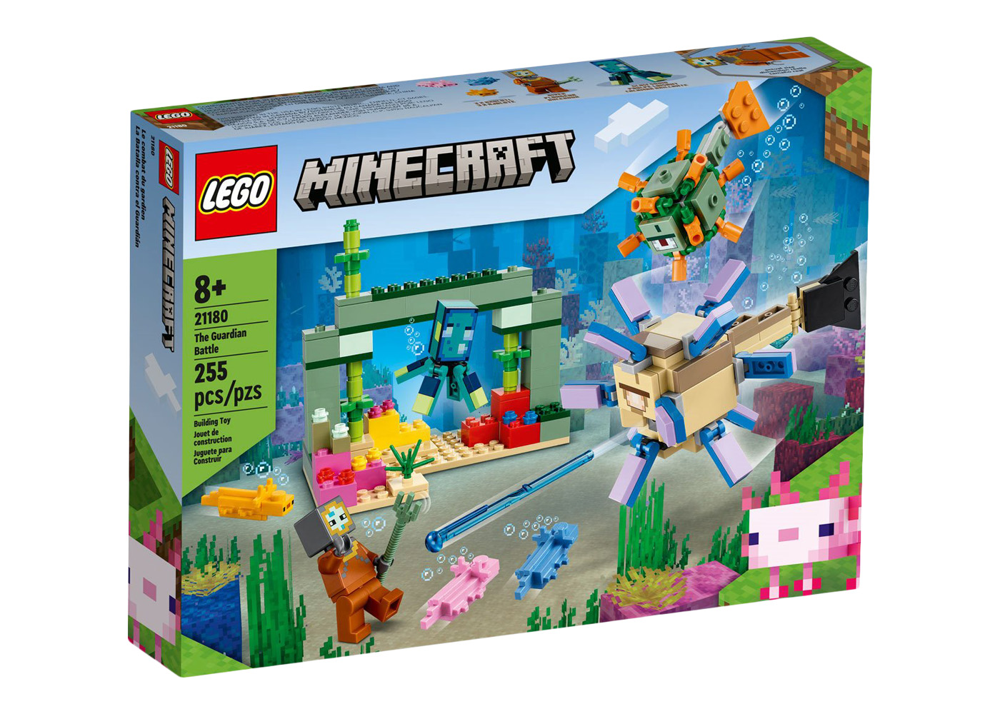 LEGO Minecraft The Guardian Battle Set 21180