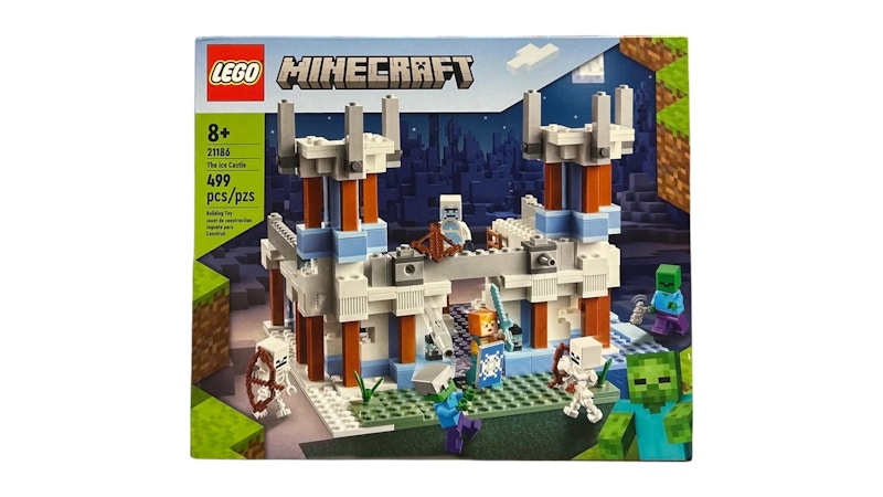 LEGO Minecraft Das Eisschloss-Set 21186