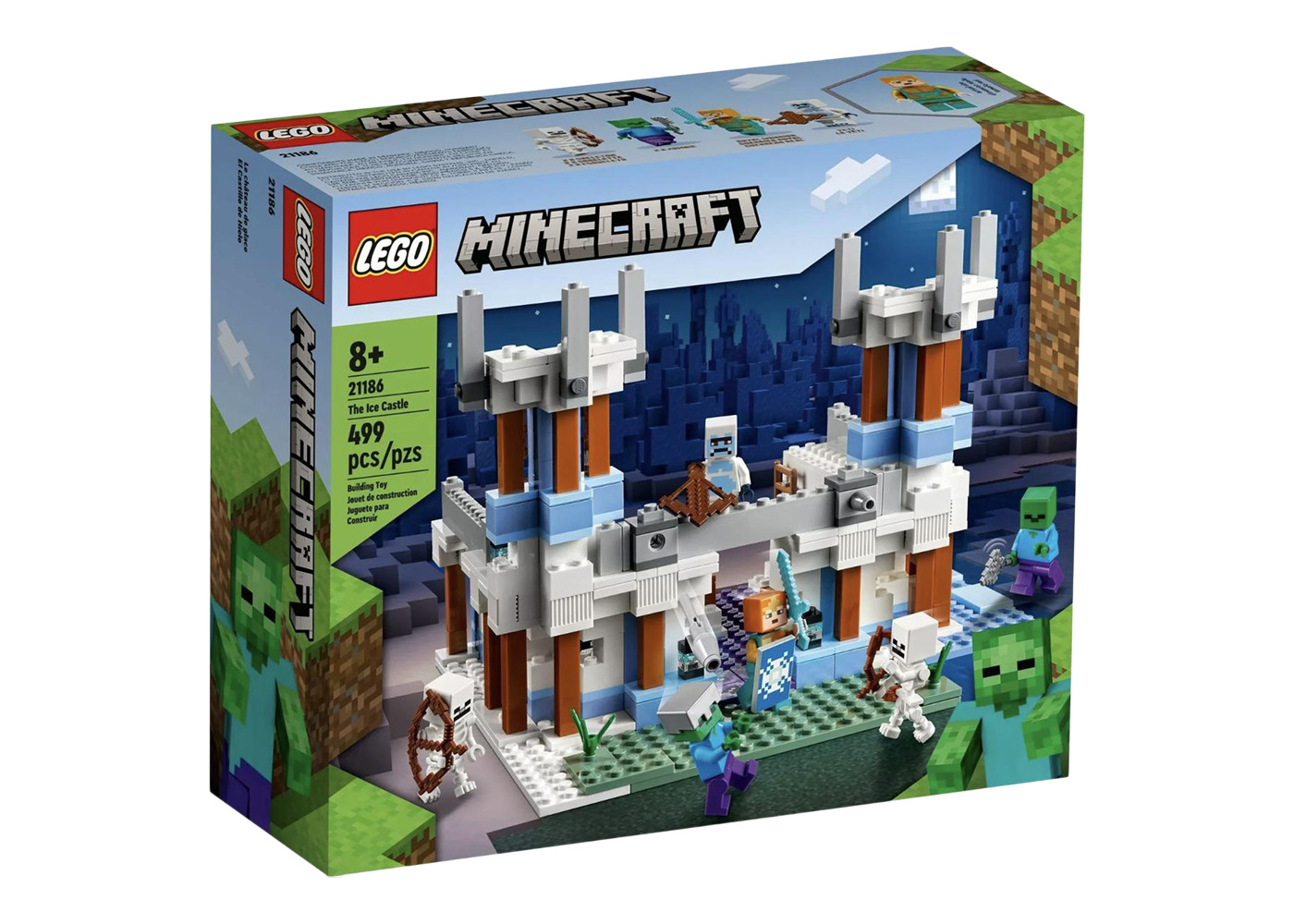 LEGO Minecraft The Ice Castle Set 21186 - JP