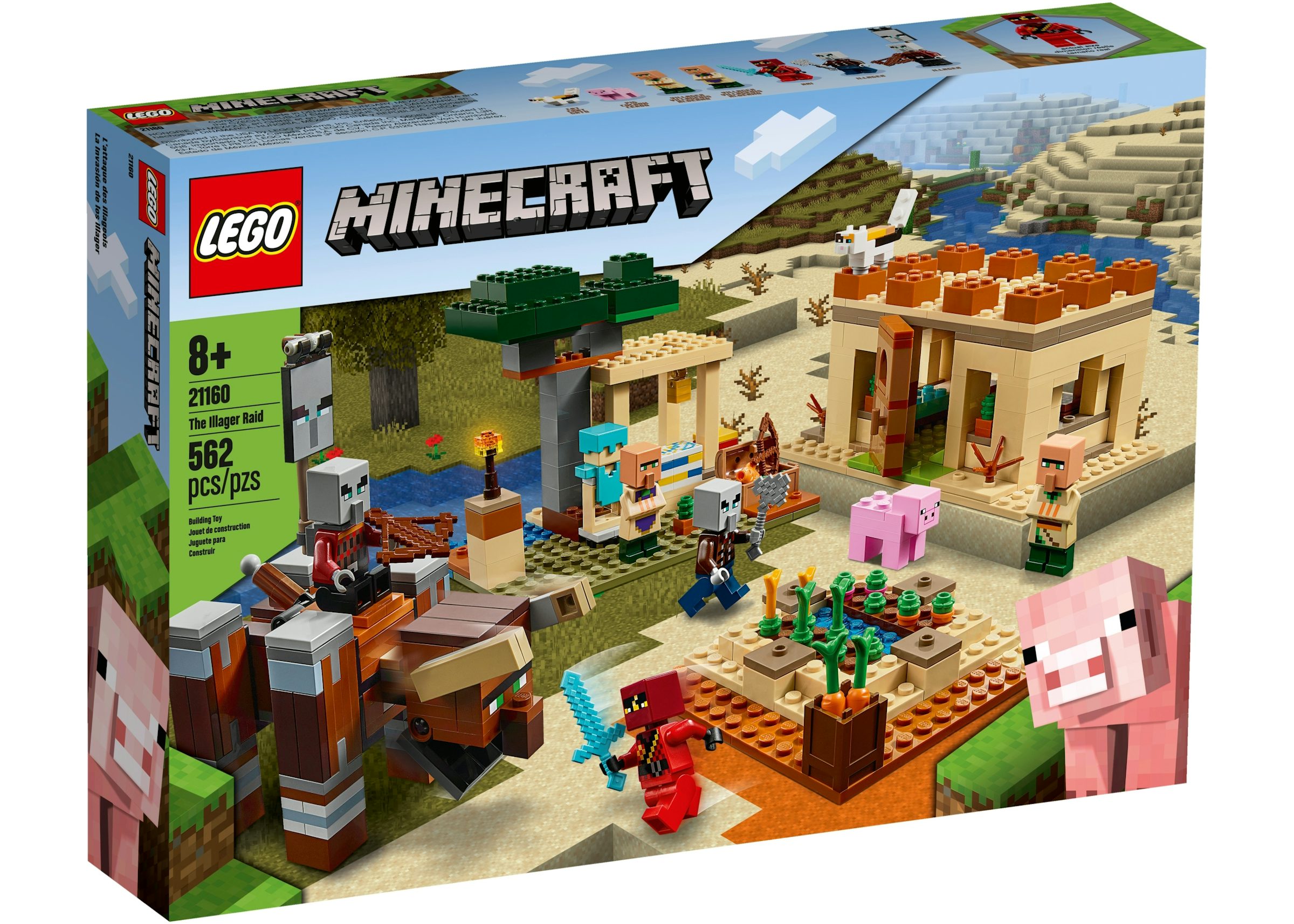 LEGO Minecraft The Villager Raid Set 21160 - US