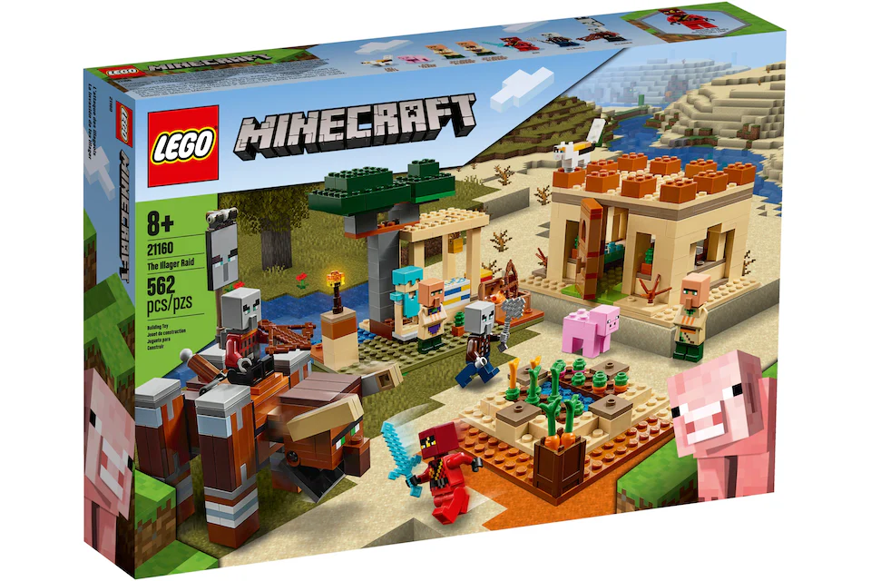 LEGO Minecraft The Villager Raid Set 21160