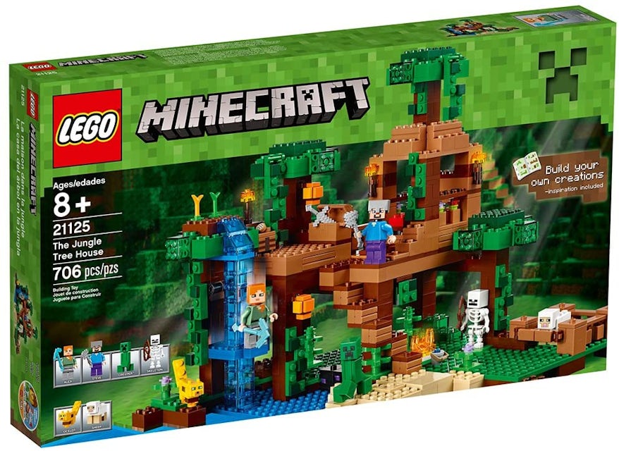 LEGO Minecraft The Jungle Tree House Set 21125 - US