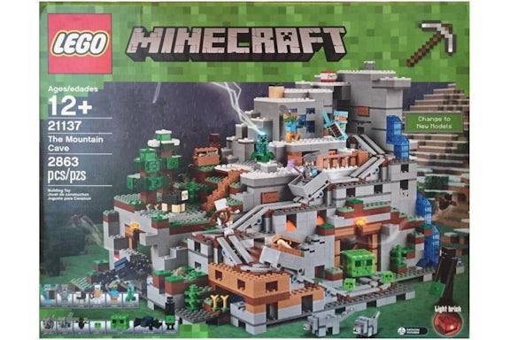 LEGO Minecraft Die Berghöhle Set 21137