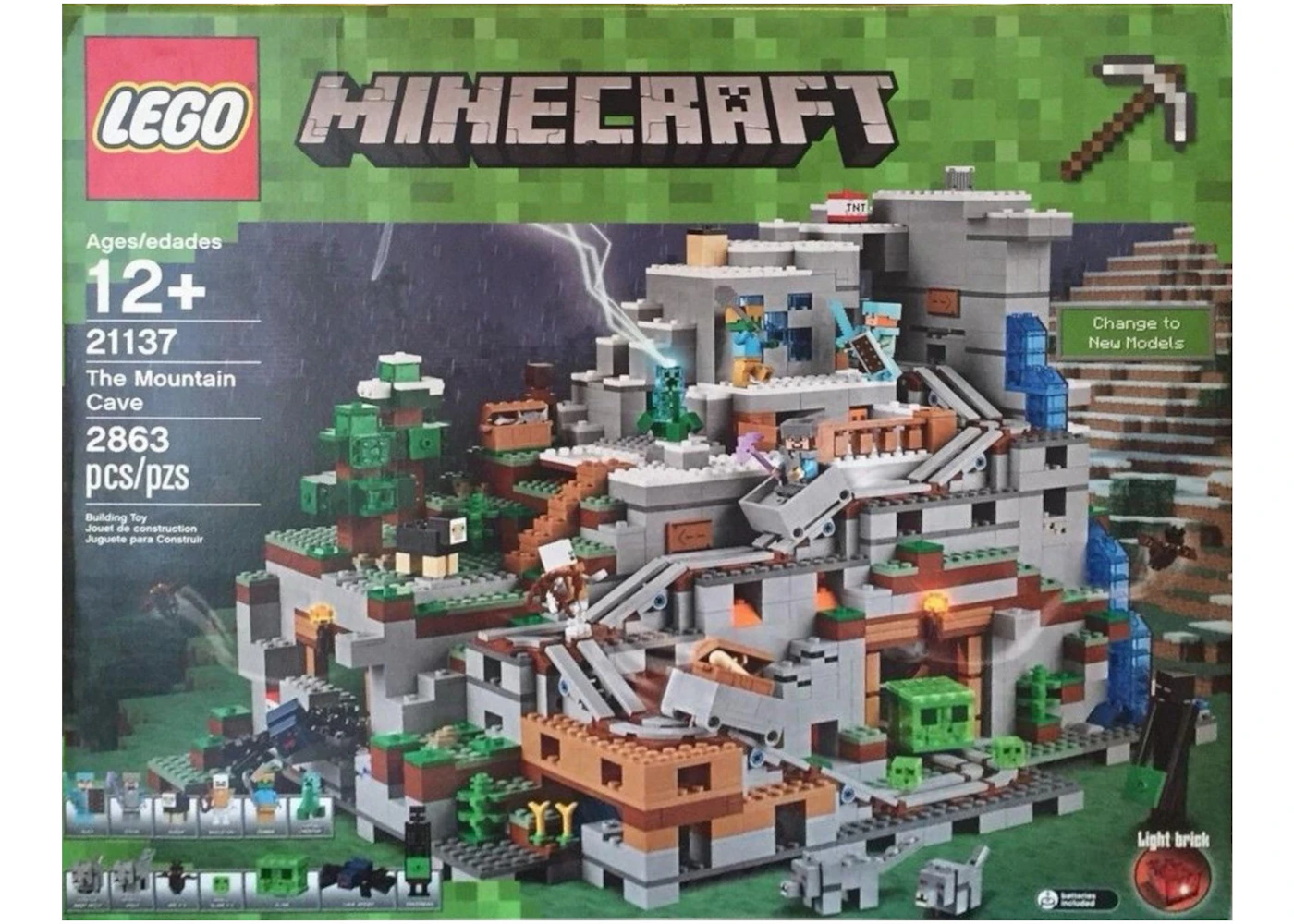LEGO Minecraft The Mountain Cave Set 21137 - US