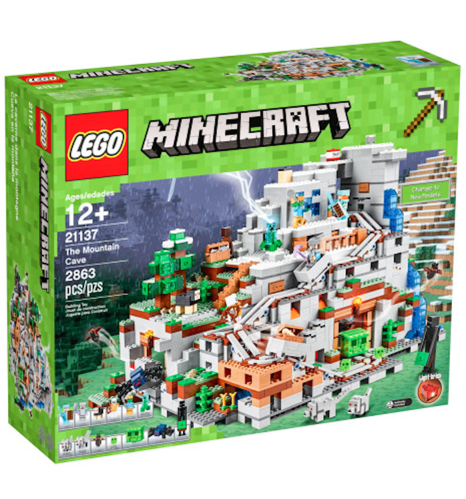 LEGO Minecraft The Mountain Cave Set 21137 - ES