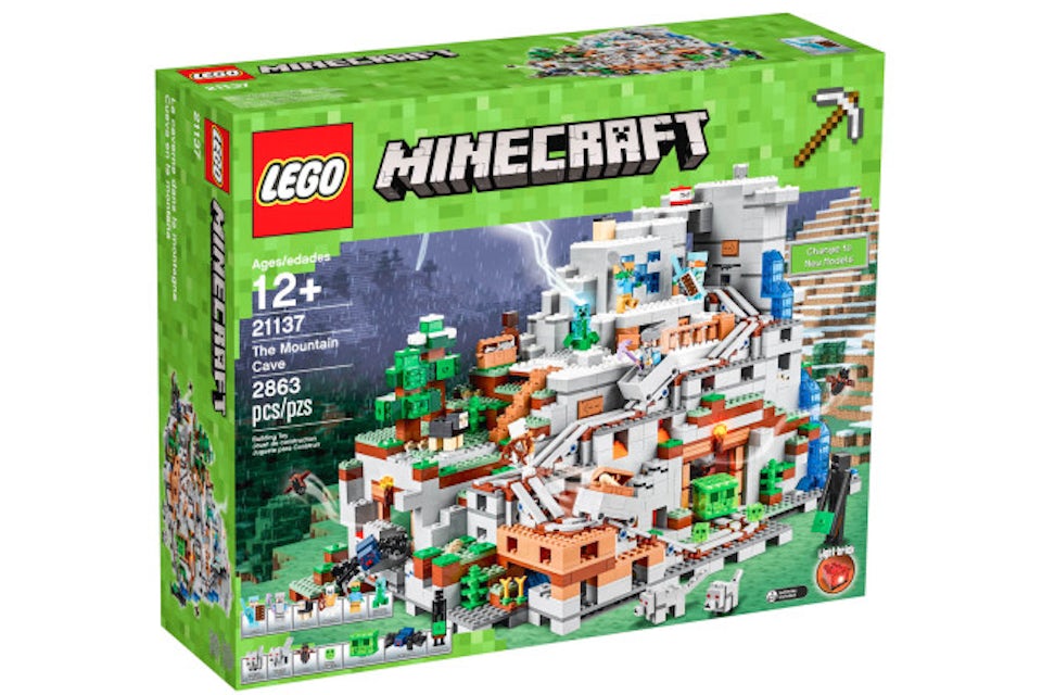 huh duft stil LEGO Minecraft The Mountain Cave Set 21137 - JP