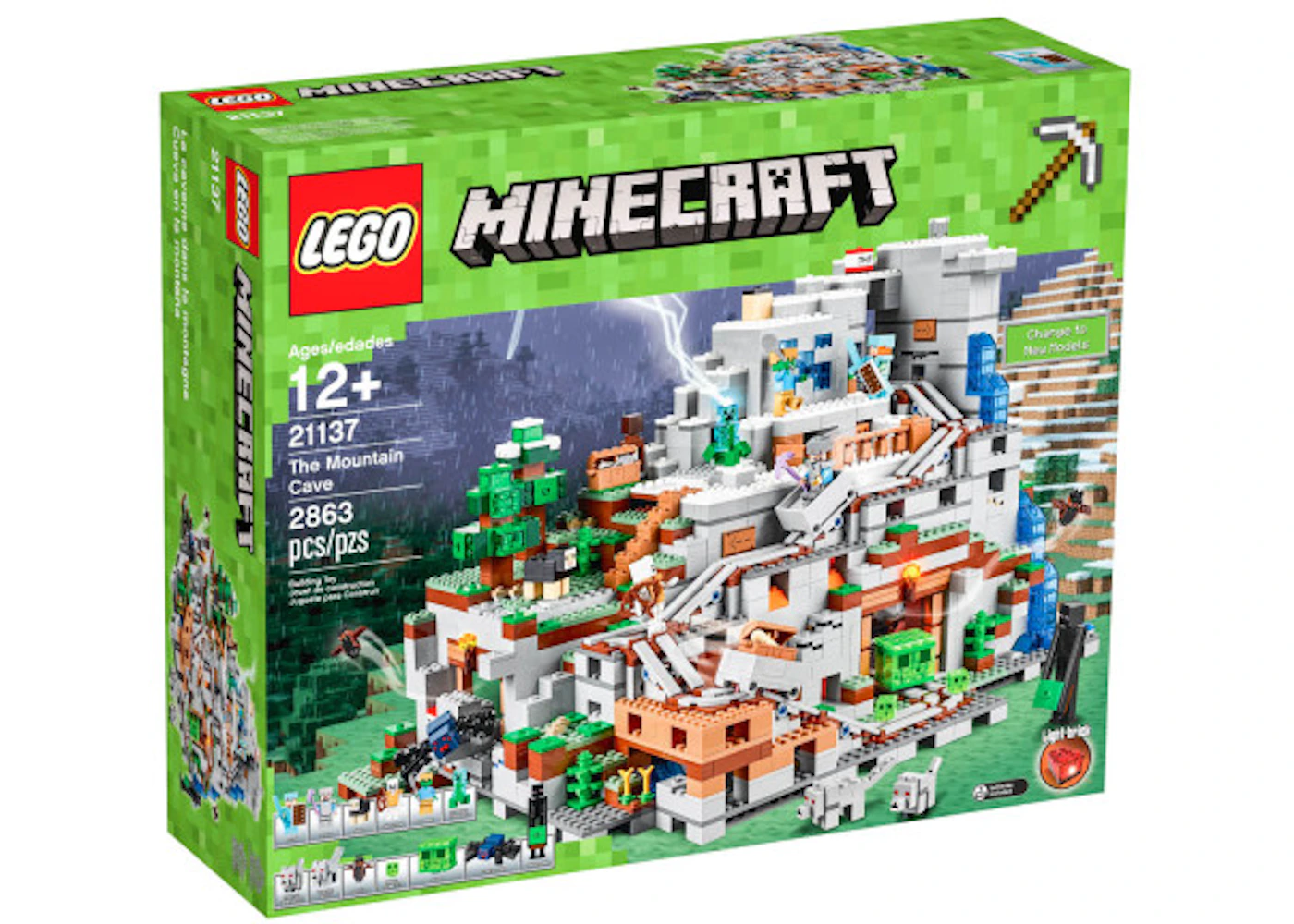 Lego Minecraft The Mountain Cave Set Lego Minecraft The Mountain Cave Set