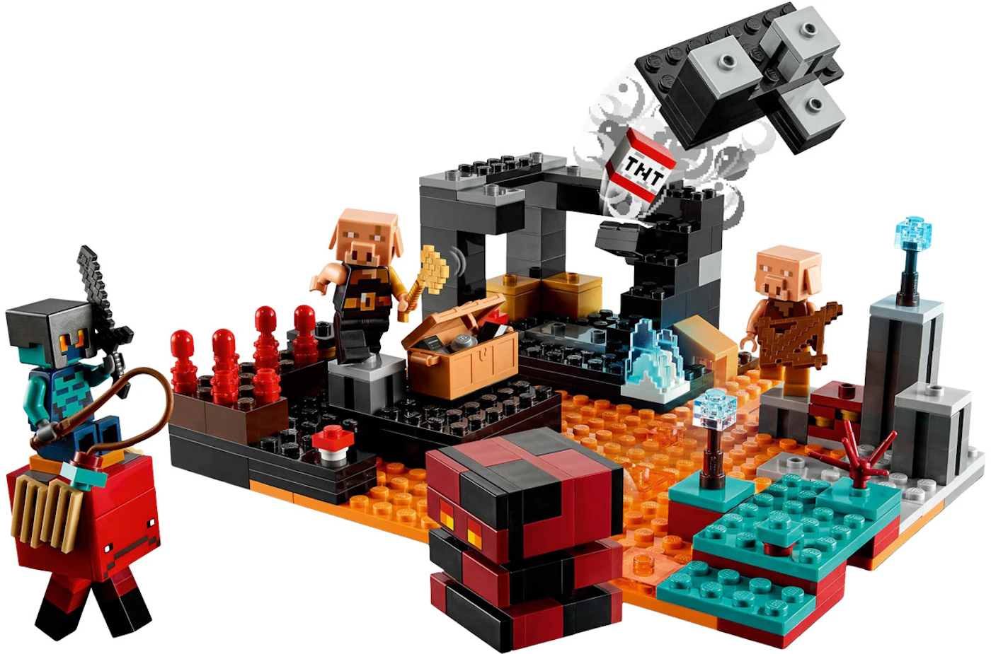 LEGO Minecraft The Nether Bastion Set 21185 - US