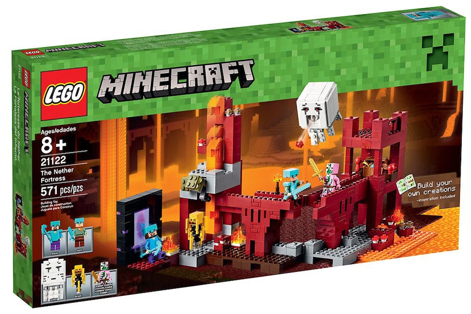 korroderer prøve rent LEGO Minecraft The Nether Fortress Set 21122 - US
