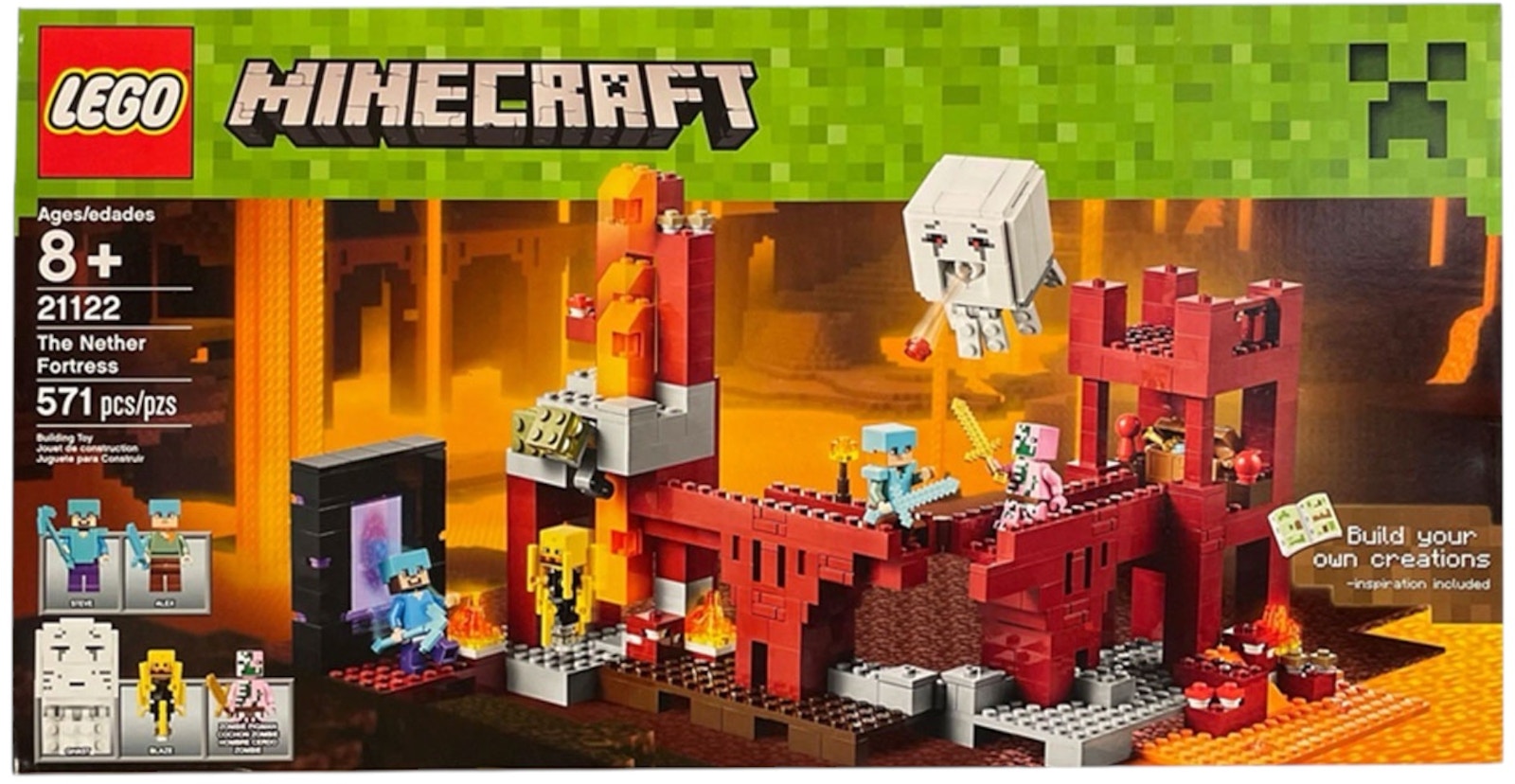 Lego Minecraft The Nether Fortress Set Lego Minecraft The Nether Fortress Set