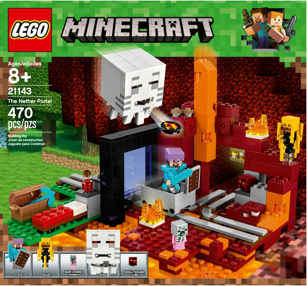 Lego Minecraft The Nether Portal Set Lego Minecraft The Nether Portal Set