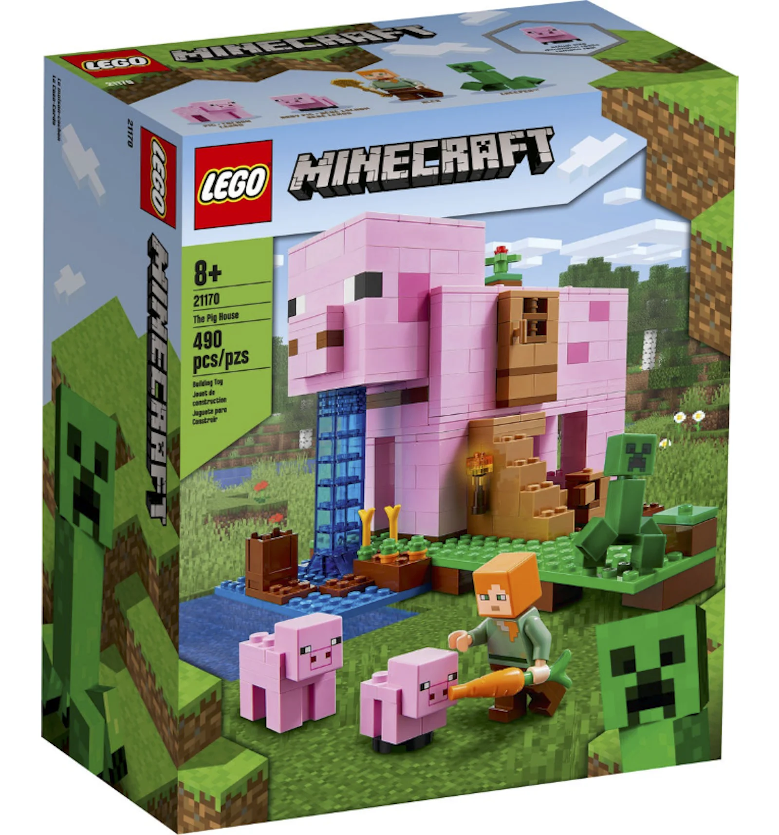 LEGO Minecraft The Pig House Set 21170 US