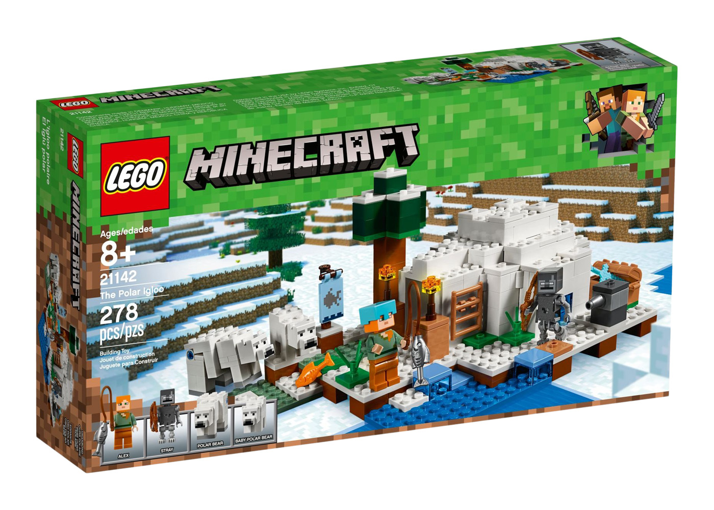 LEGO Minecraft The Snow Hideout Set 21120 - US