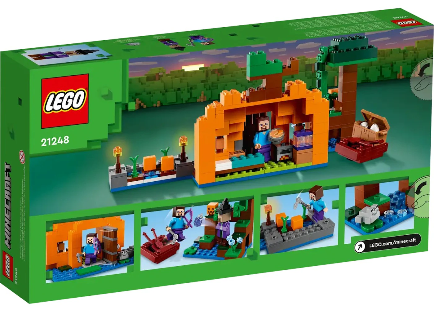 LEGO Minecraft The Pumpkin Farm Set 21248 - US