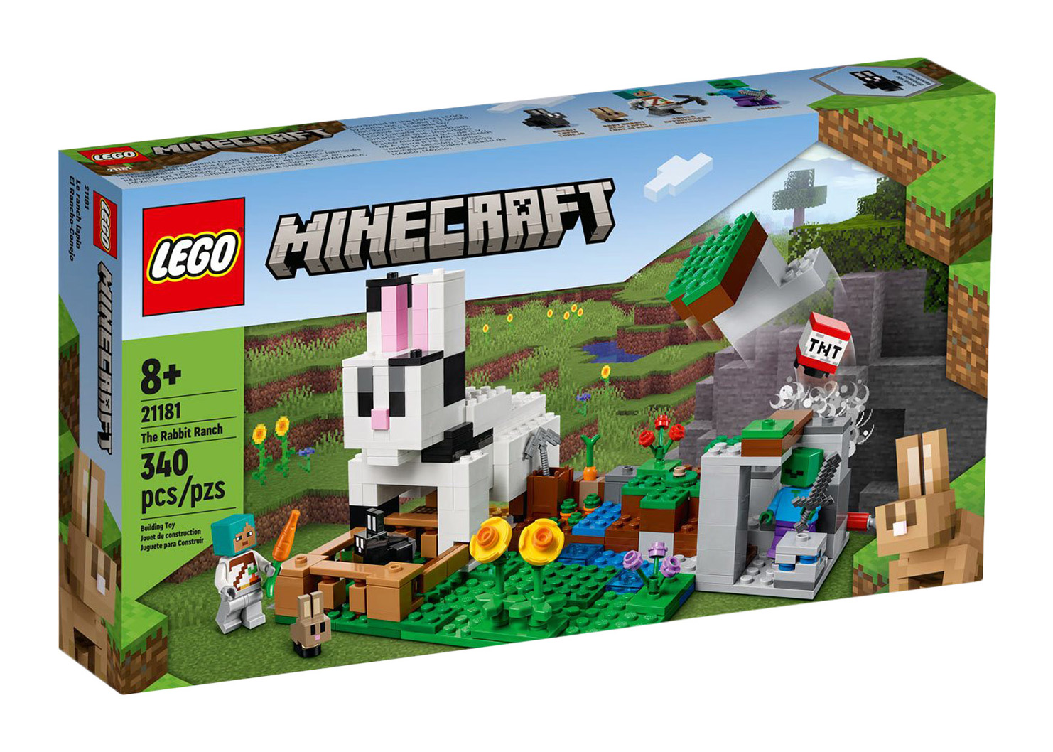 LEGO Minecraft The Rabbit Ranch Set 21181 - SS22 - US