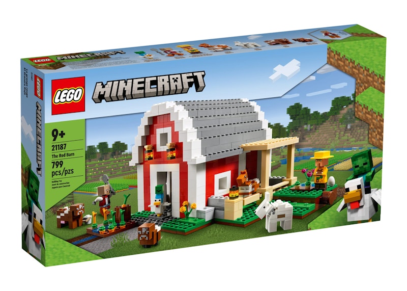 LEGO Minecraft The Red Barn Set 21187 US