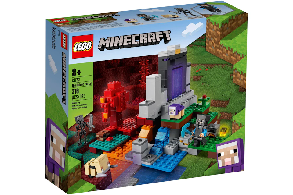 LEGO Minecraft The Ruined Portal Set 21172