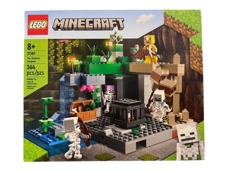 LEGO Minecraft Das Skelett Dungeon Set 21189