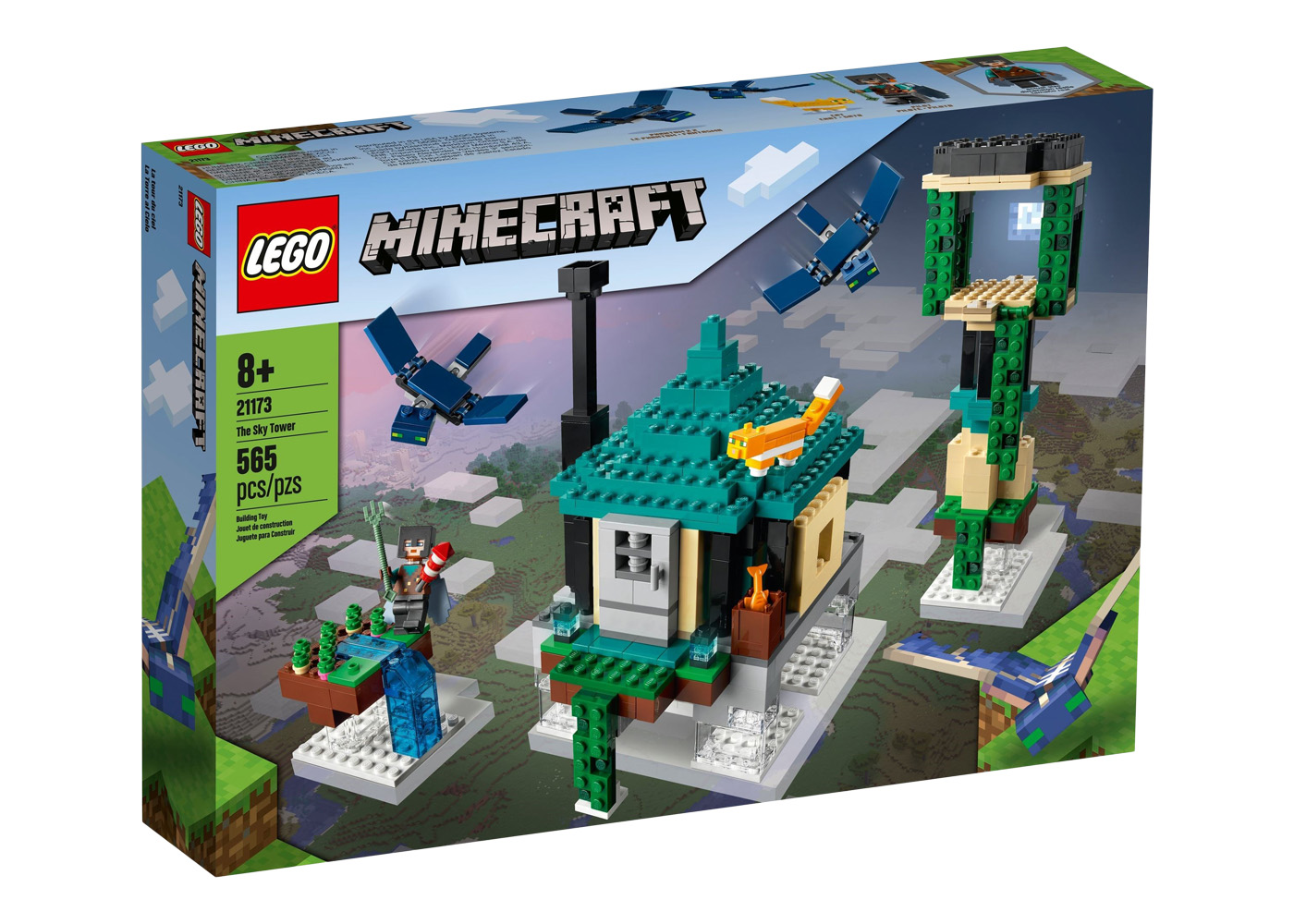 LEGO Minecraft The Sky Tower Set 21173 US