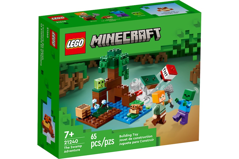 vidnesbyrd dug Med det samme LEGO Minecraft The Swamp Adventure Set 21240 - US