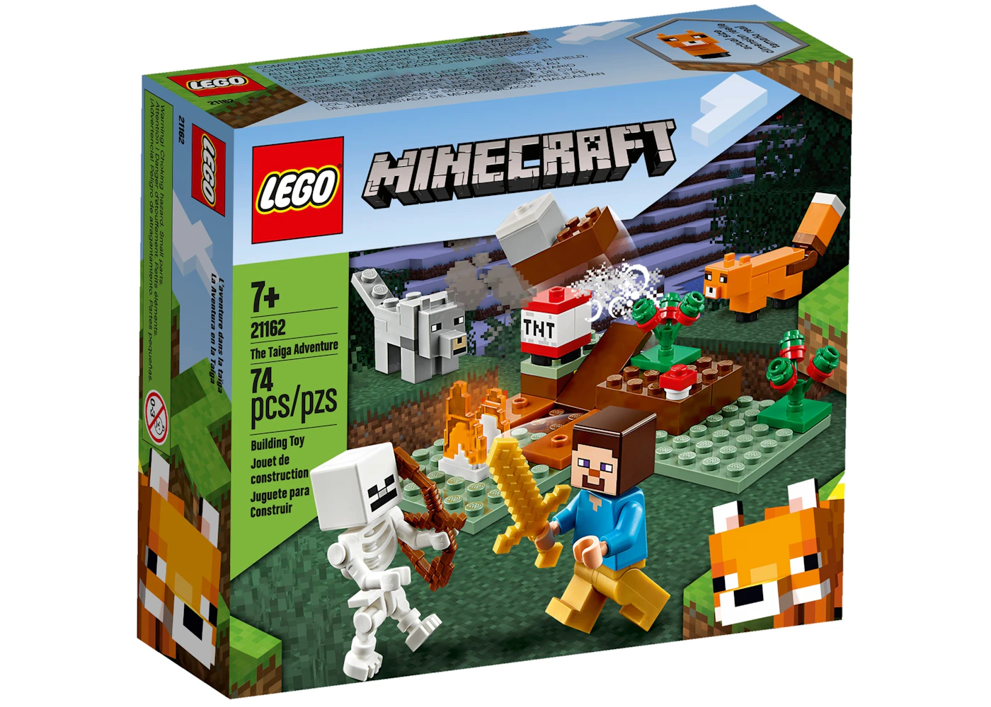 Lego Minecraft The Taiga Adventure Set Lego Minecraft The Taiga Adventure Set