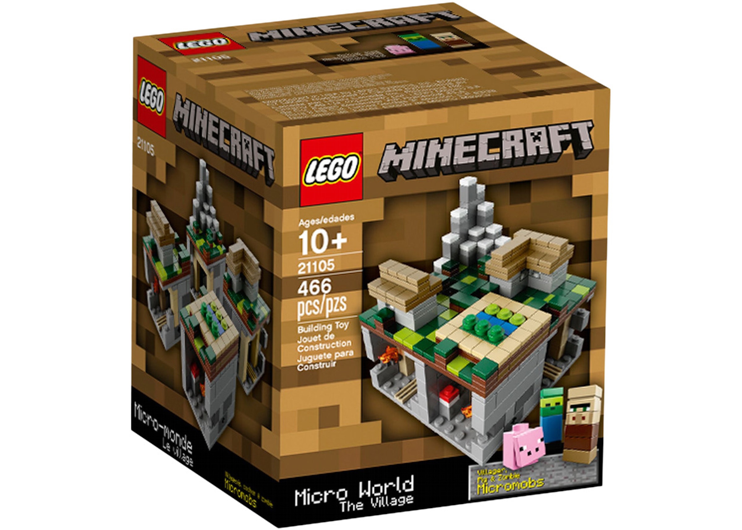 Hele tiden tankevækkende Exert LEGO Minecraft The Village Set 21105 - US