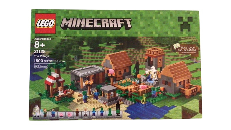 【在庫ラスト】デスティニー LEGO Minecraft The Village Set 21128 - US