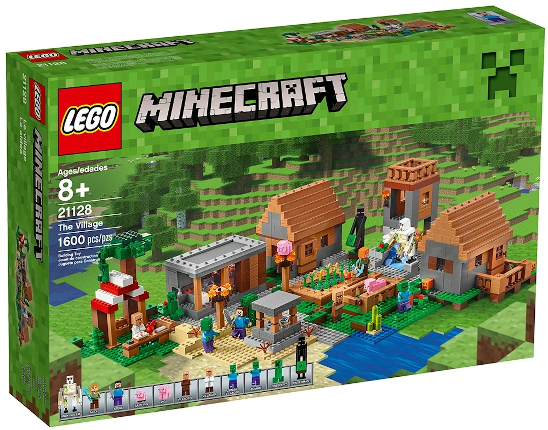 LEGO Minecraft The Village 21128 In 2016 Used Retired