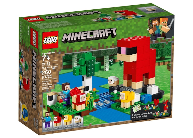 Lego minecraft the wool on sale farm