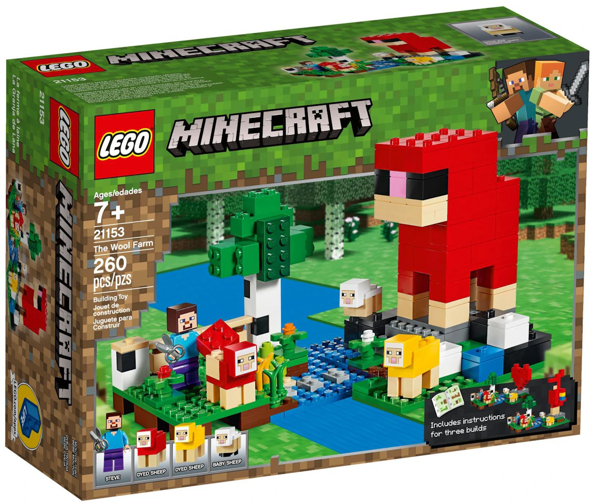 LEGO Minecraft The Wool Farm Set 21153 - MX