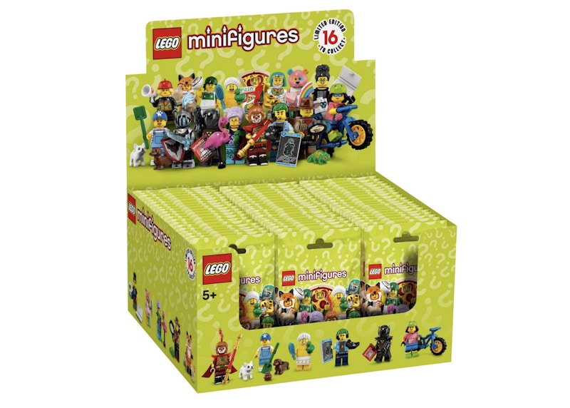 Lego minifigures store box of 60