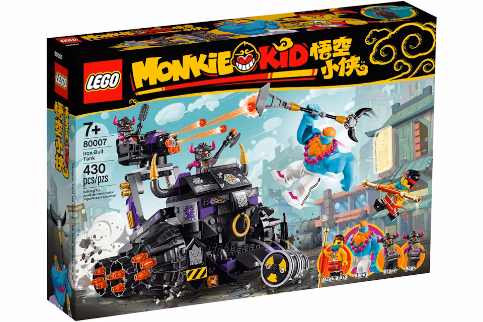 LEGO Monkie Kid Iron Bull Tank Set 80007