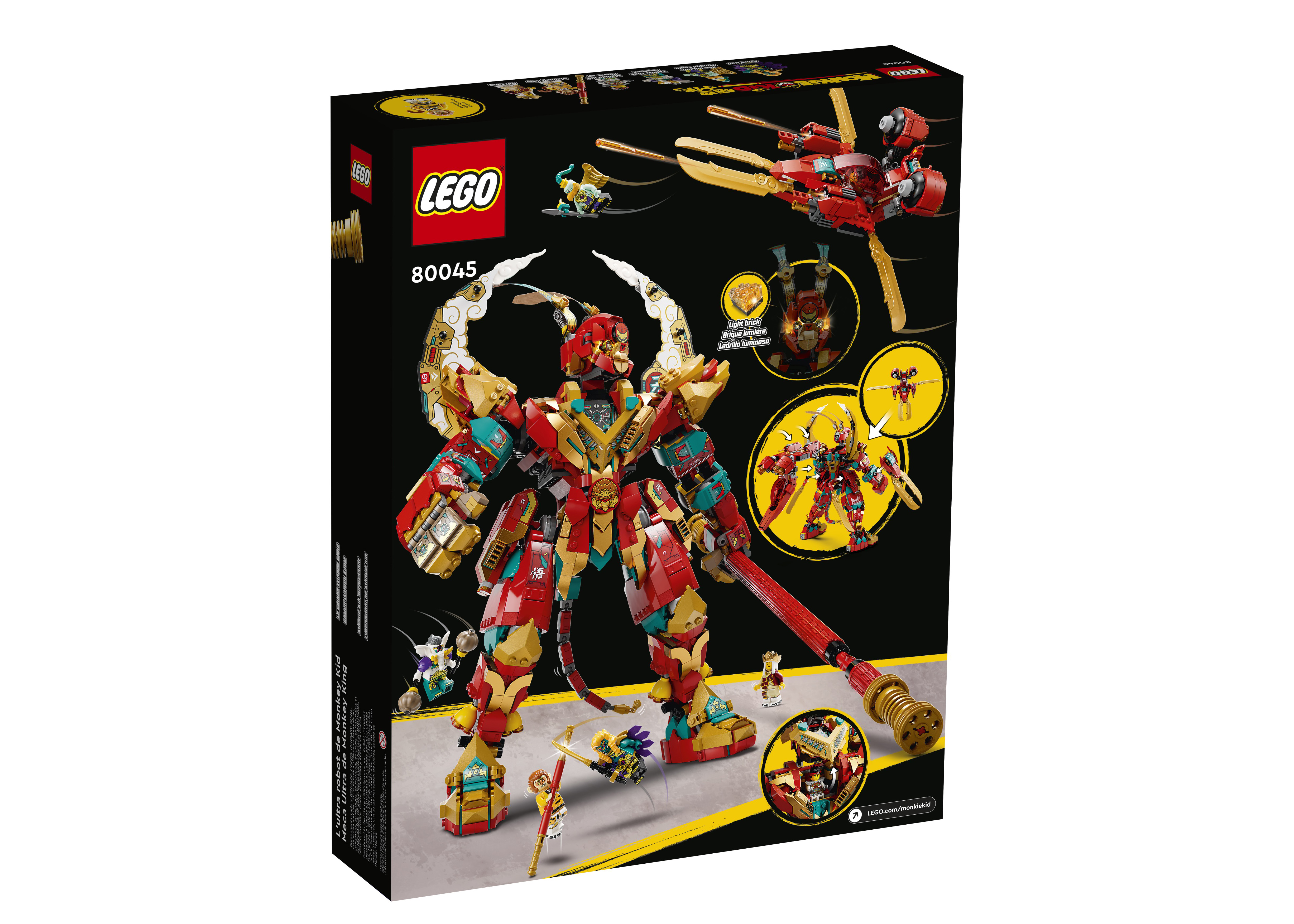 LEGO Monkie Kid Monkey King Ultra Mech Set 80045 - GB