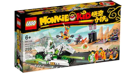 LEGO Monkie Kid White Dragon Horse Bike Set 80006
