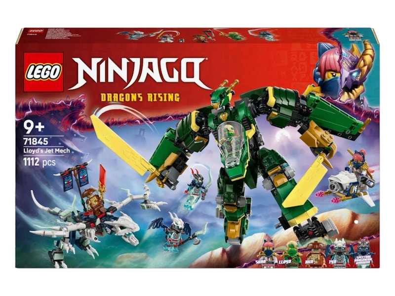 LEGO NINJAGO Lloyd's Jet Mech Set 71845 - US