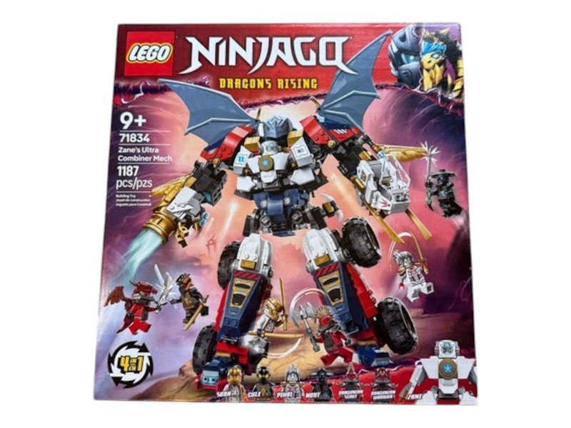 LEGO NINJAGO Zane's Ultra Combiner Mech Set 71834 - US