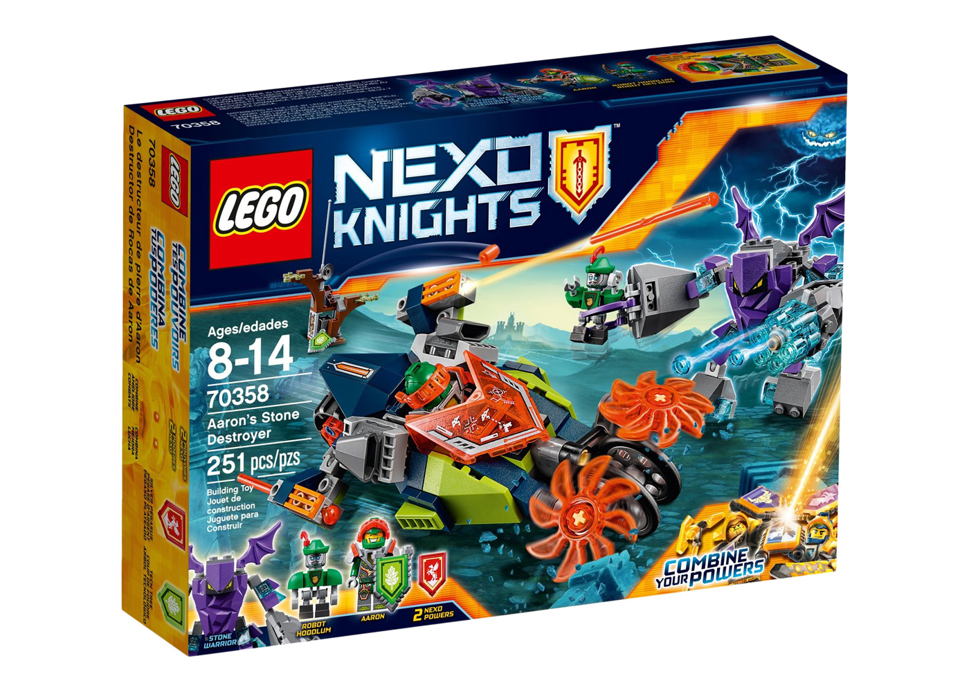 LEGO Nexo Knights Sticker Nr 11 Blue Ocean 