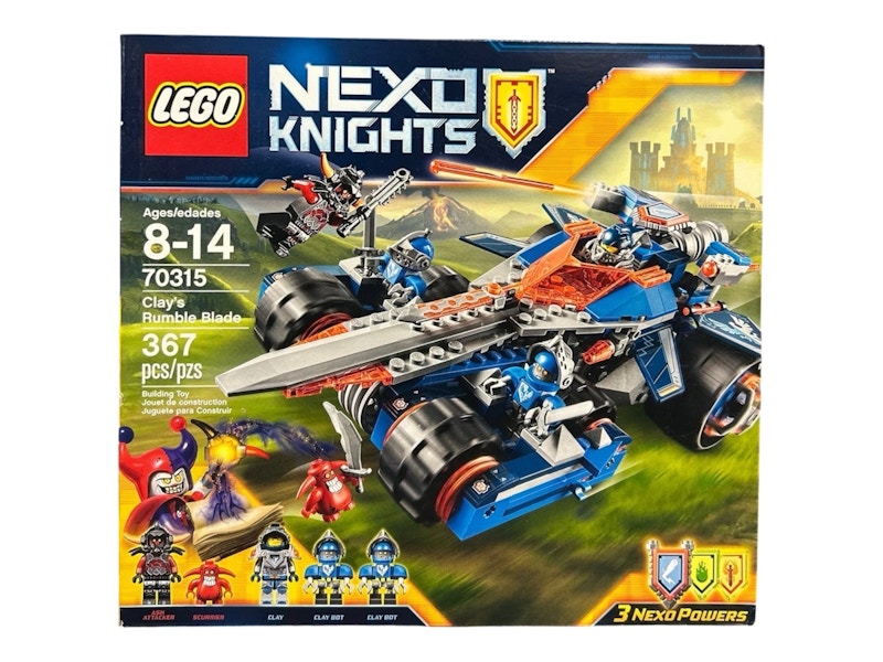 LEGO Nexo Knights Clay's Rumble Blade Set 70315