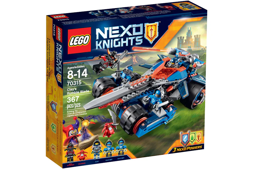 LEGO Nexo Knights Clay's Rumble Blade Set 70315