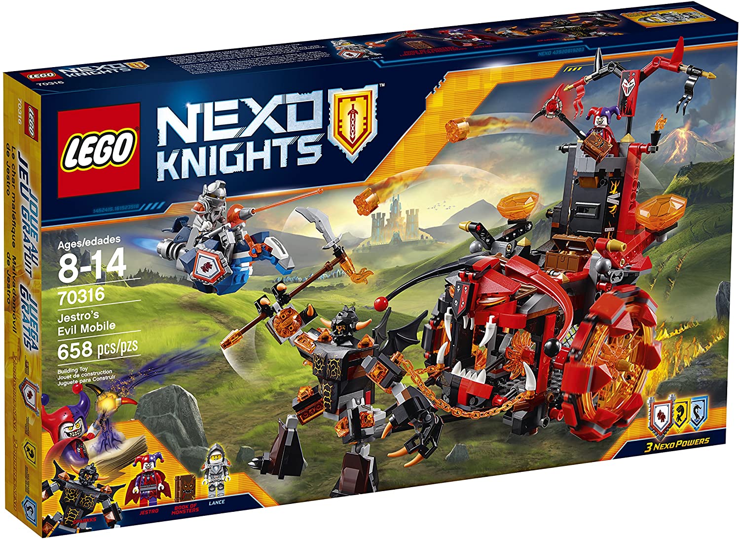 LEGO Nexo Knights Jestro's Evil Mobile Set 70316 - JP