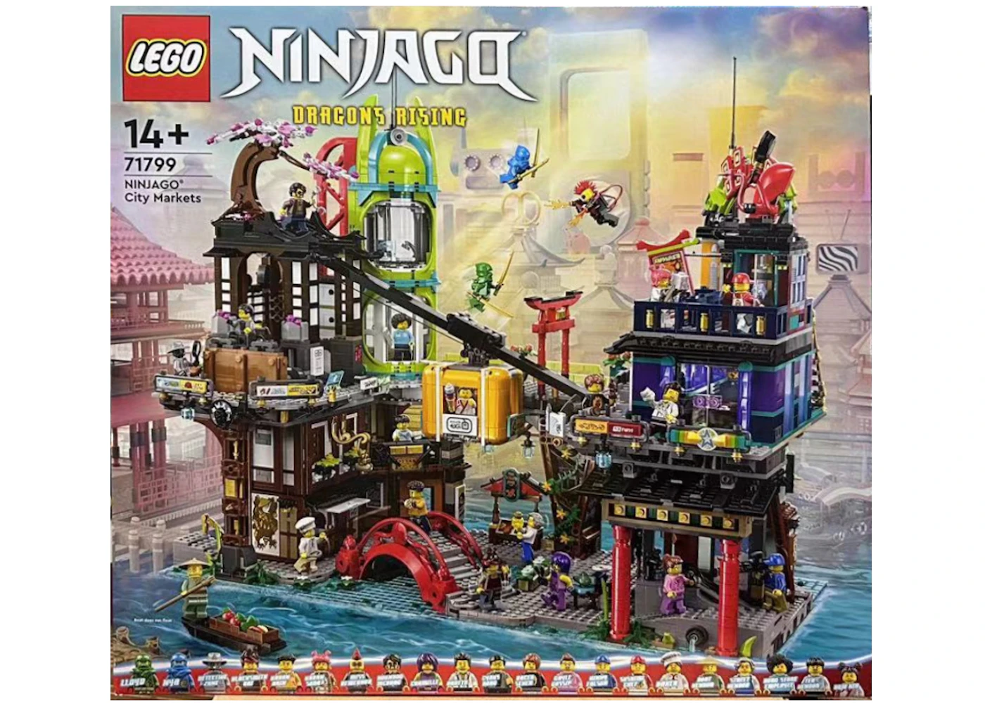 LEGO Ninjago City Markets Set 71799 US