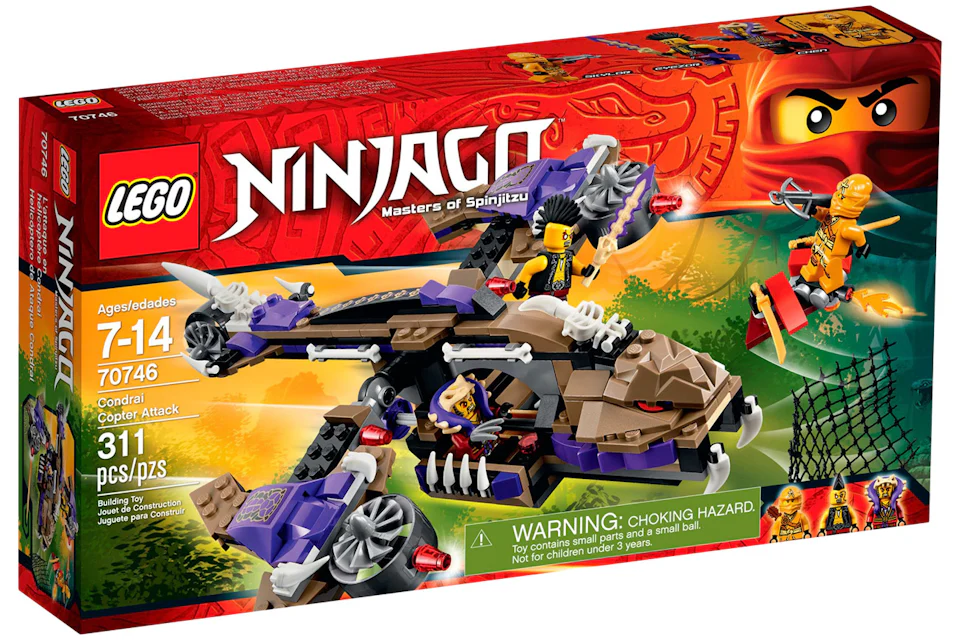 LEGO Ninjago Condrai Copter Attack Set 70746