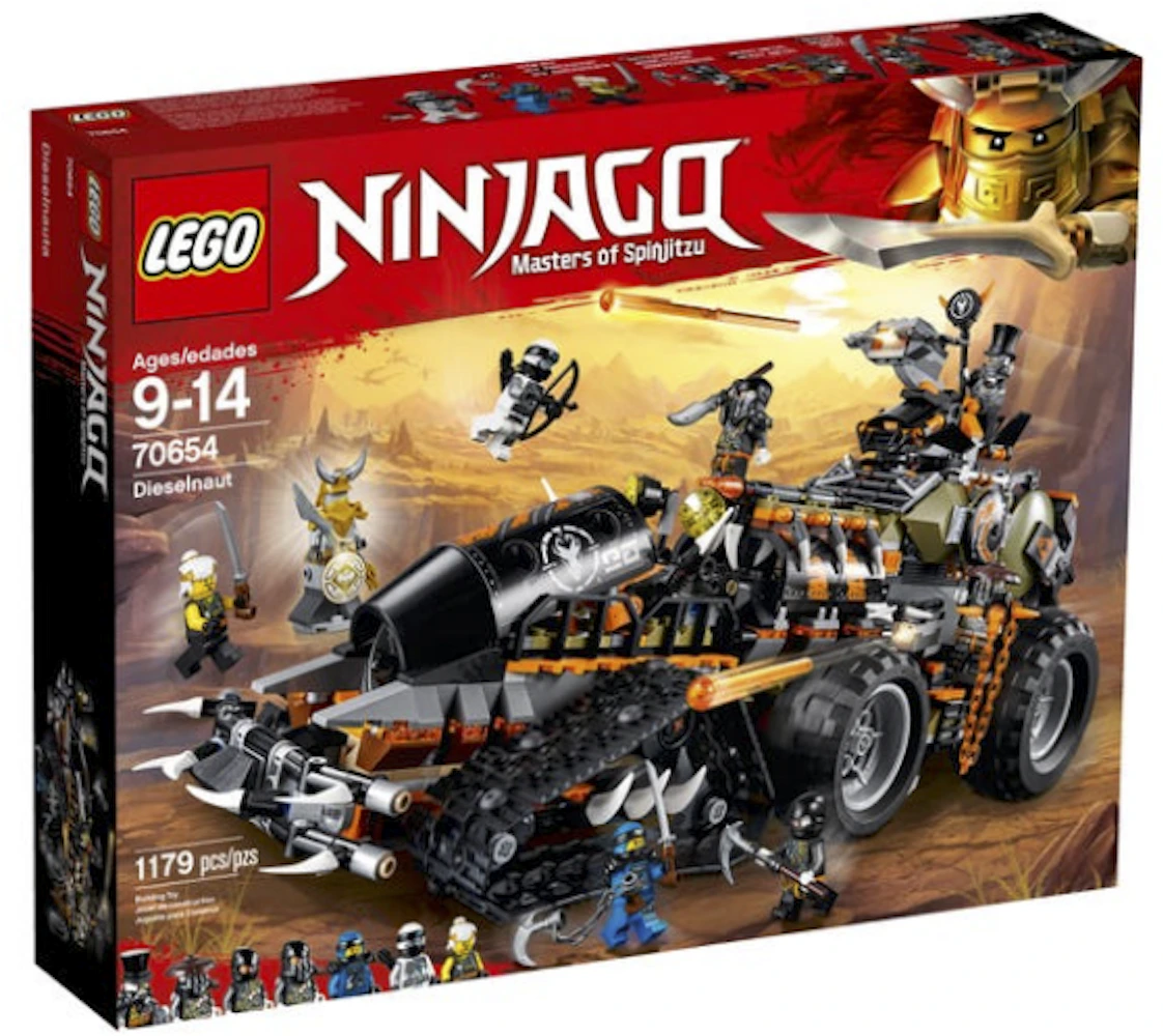 venlige Menagerry fængsel LEGO Ninjago Dieselnaut Set 70654 - JP