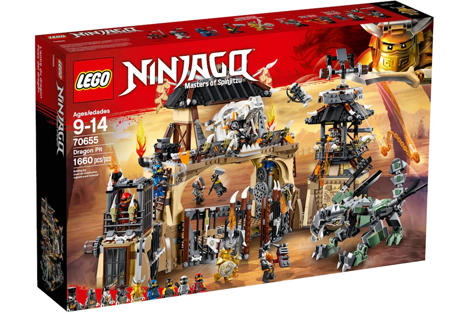 LEGO Ninjago Dragon Pit Set 70655