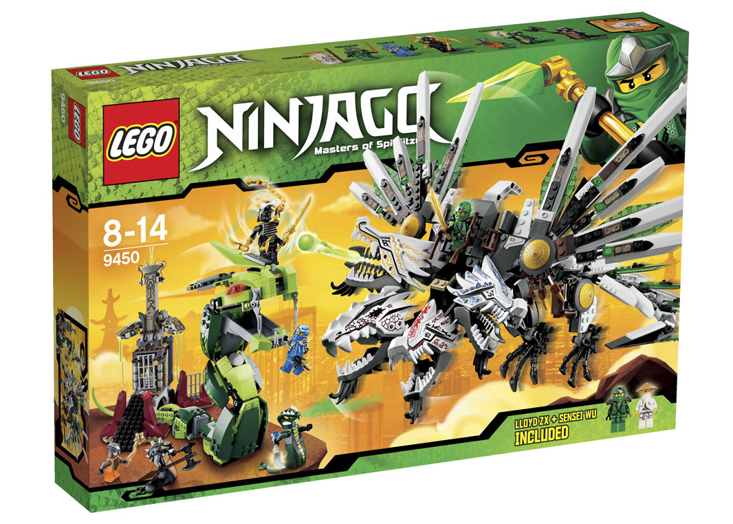 LEGO Ninjago Epic Dragon Battle Set 9450 - GB