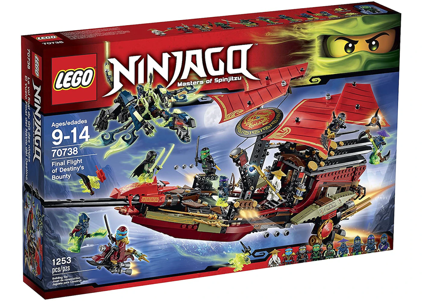 LEGO Ninjago Final of Destiny's Bounty Set 70738 - US