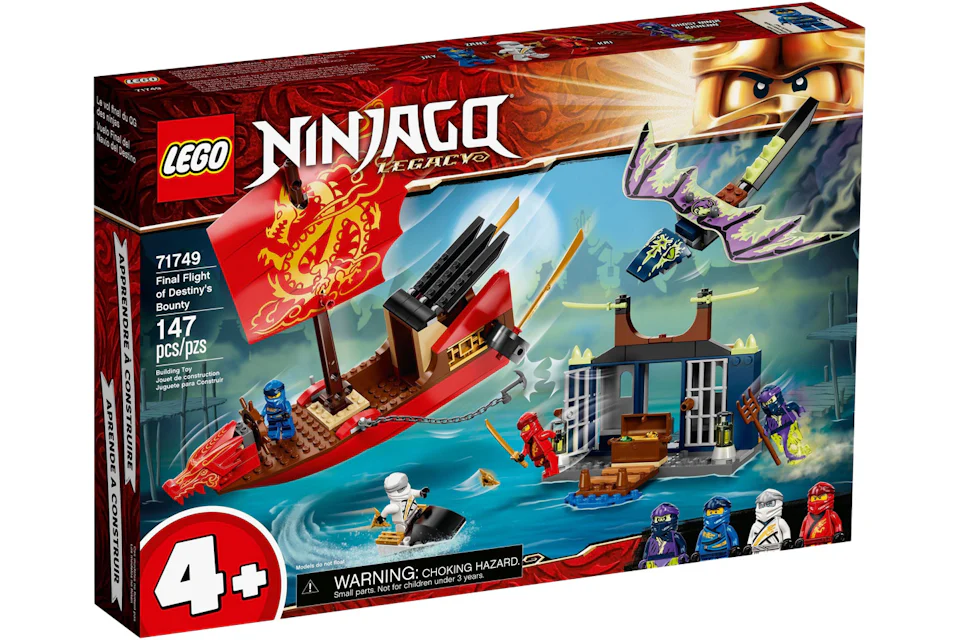 LEGO Ninjago Final Flight of Destiny's Bounty Set 71749